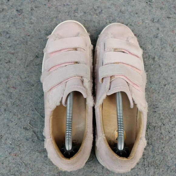 Ugg Australia Alix Spill Seam Womens Size 7 Shoes Pink Suede Leather Seashell - Picture 11 of 14